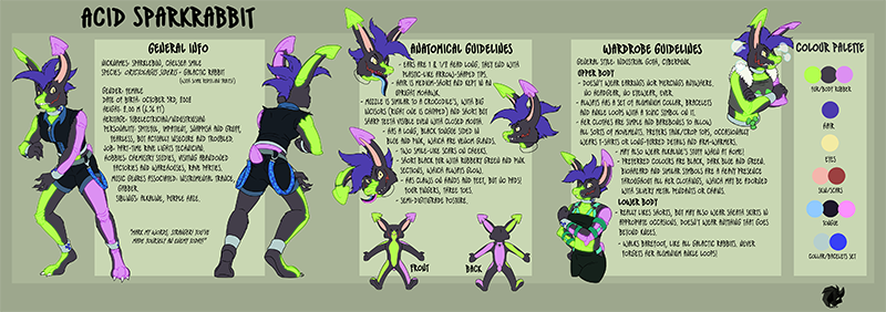 Acid's Model Sheet