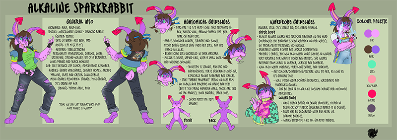 Click me for a full view! Alkaline's Model Sheet