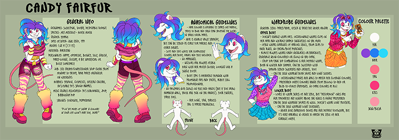 Candy's Model Sheet