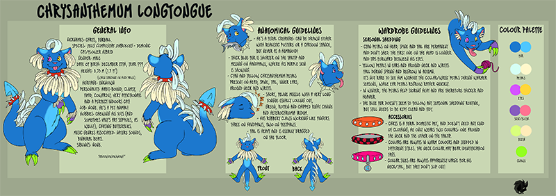 Click me for a full view! Chrysanthemum's Model Sheet
