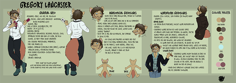 Click me for a full view! Greg's Model Sheet