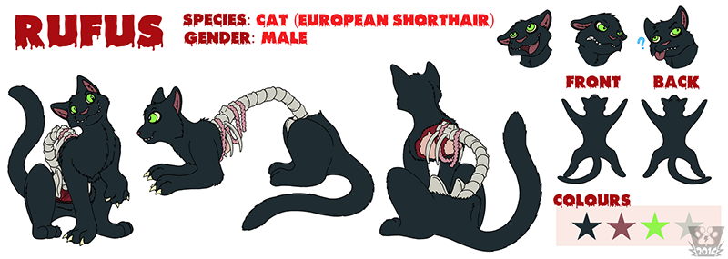 Click me for a full view! Rufus' Model Sheet