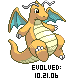 Dragonite hatched from PokemonDollClique